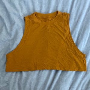 Lululemon Cropped Muscle Tank